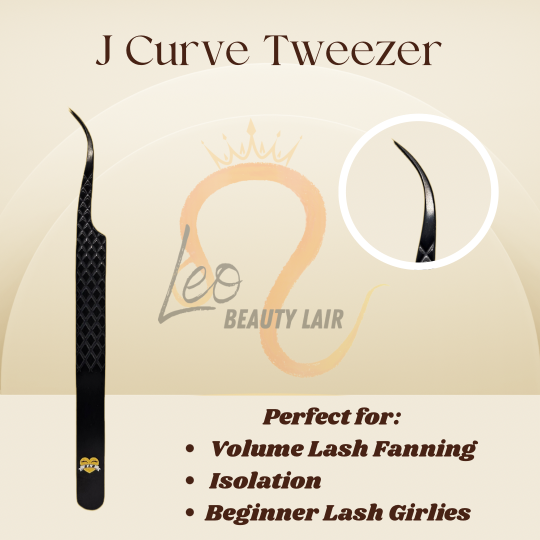 J Curve Tweezer