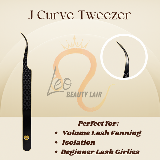 J Curve Tweezer