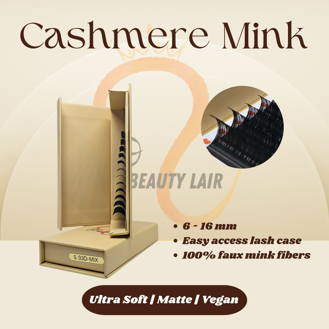 0.03 Cashmere Mink Lash Trays