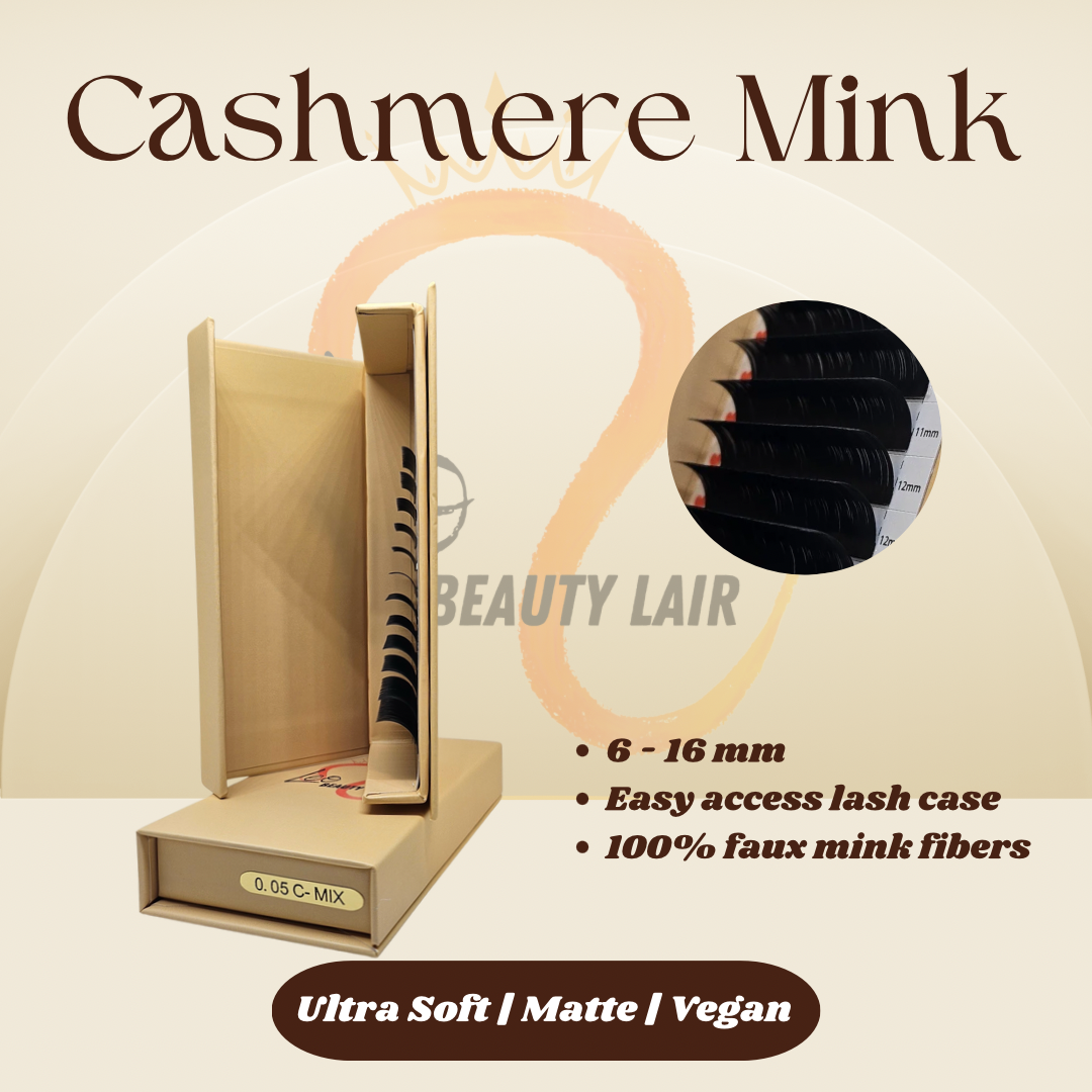 0.05 Cashmere Mink Lash Trays