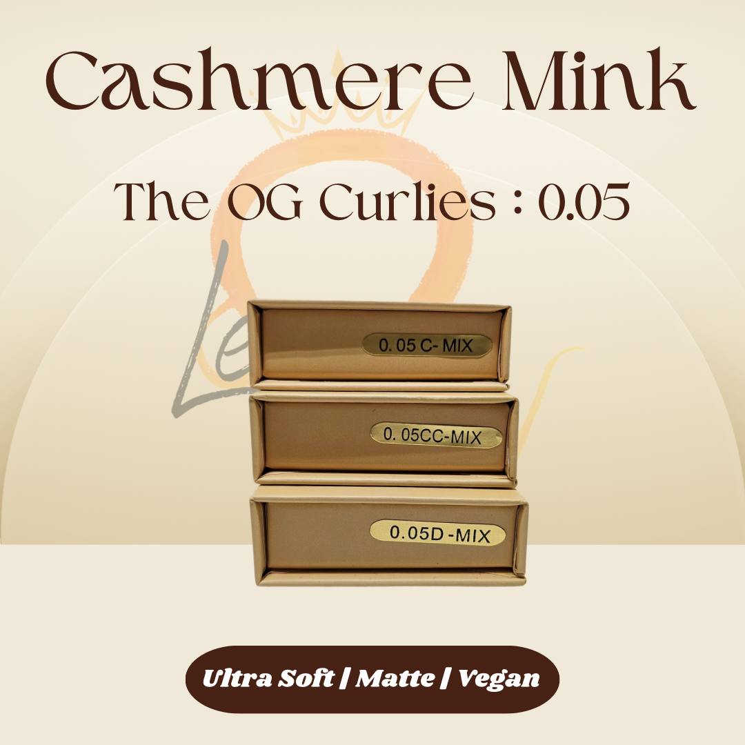 0.05 Cashmere Mink Lash Trays