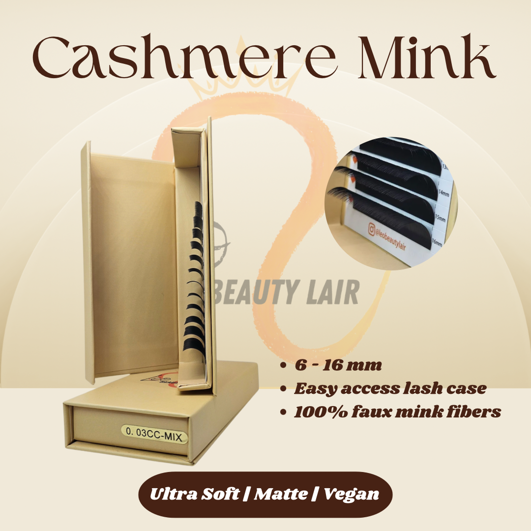 0.03 Cashmere Mink Lash Trays